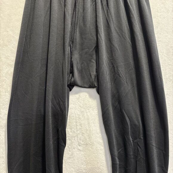 Patagonia Capilene Vintage Base Layer Pants Men's Size Large Black Made In USA - Picture 5 of 13